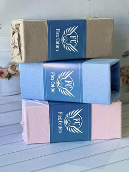 Трикотажні простирадла на гумці Туреччина Flekx Cotton