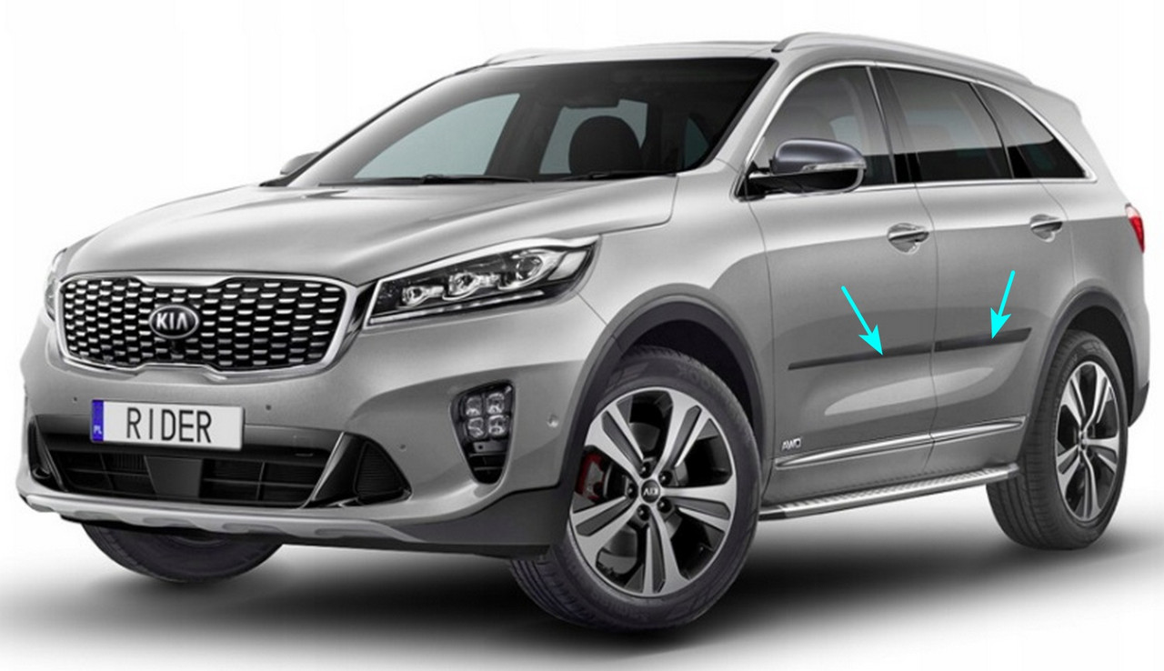 Молдинги на двері для KIA Sorento Mk3 2015-2020, фото 1