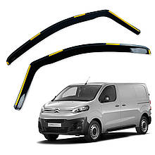 Дефлектори вікон (вітровики) для Jumpy / Expert / ProAce/ Traveller 2016+ вставні (HAWK)