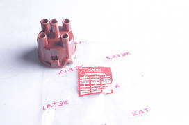 Кришка розподiльника запалювання (трамблера) Москвич (з мiдними контактами) (КАТЕК) Р35-3706500