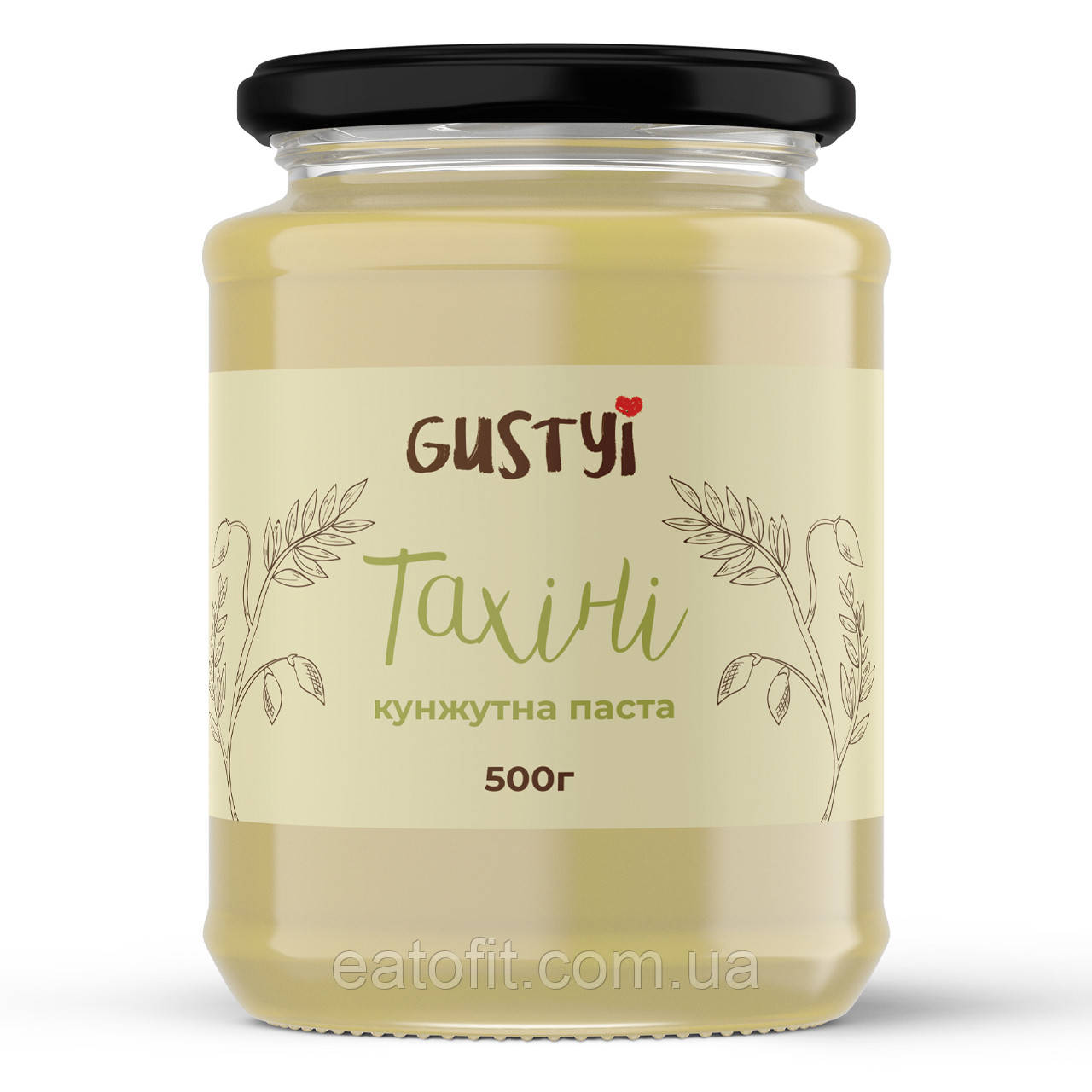 Тахіні, кунжутна паста, ТМ Gustyi, 500г, фото 1