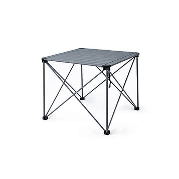 Складаний стіл Naturehike CNK2450JJ013, M, алюміній, сірий