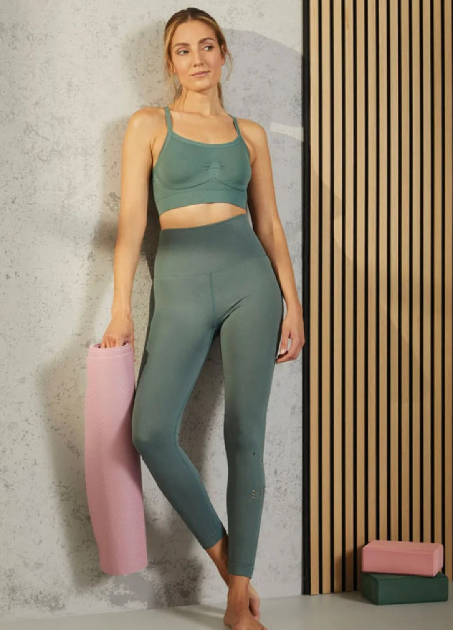 Легінси жіночі безшовні Ментоловий