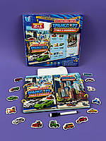 Інтерактивна книга планшет "Транспорт" 36125 "WToys", озвучено українською мовою, звукові ефекти, цікаві факти