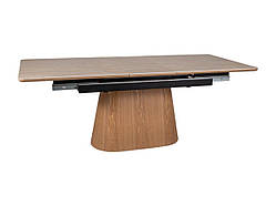 Стіл MONACO 160(200)*90 бежевий травертин/дуб