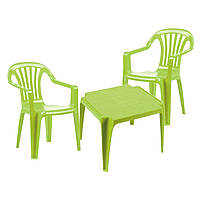 Набір дитячих меблів Progarden BABY стіл та 2 стільці салатовий