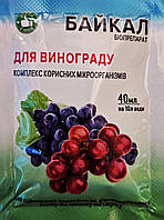 Біопрепарат Байкал 40 мл на 10 л води для винограду комплекс корисних мікроорганізмів