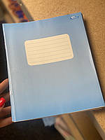 Упаковка тетрадей школьных 18 листов линия 20 штук эконом Однотонные синие тетради для школы Мечты сбываются