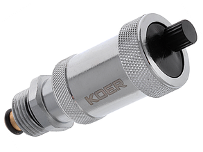 Повітровідвідник автоматичний прямий із зворотним клапаном 1/2” Koer KR.1254 (KR2667)