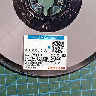 Анизотропная пленка HITACHI AC-2056R-35 2 мм x 1 м токопроводящая