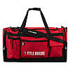 Спортивна сумка TITLE Boxing Deluxe Gear Bag Red (70л.), фото 8