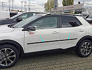 Молдинги на двері для KIA Stonic 2017-2020, FL.2021+