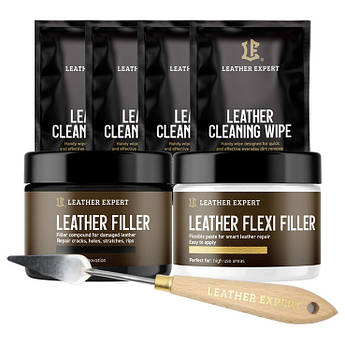 Набір шпаклівок для шкіри Leather Expert