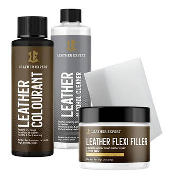 Набір для легкої реставрації шкіряного салону Leather Expert