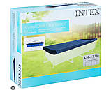 💙Тент Intex 28039 для прямокутних каркасних басейнів, діаметр 460х226 см, Синій, фото 3