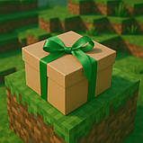 Подарунок Майнкрафт, подарунковий бокс Minecraft Creeper, чашка та подушка Minecraft., фото 2