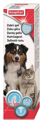 Beaphar гель для чищення зубів для собак та котів 100 мл, фото 1