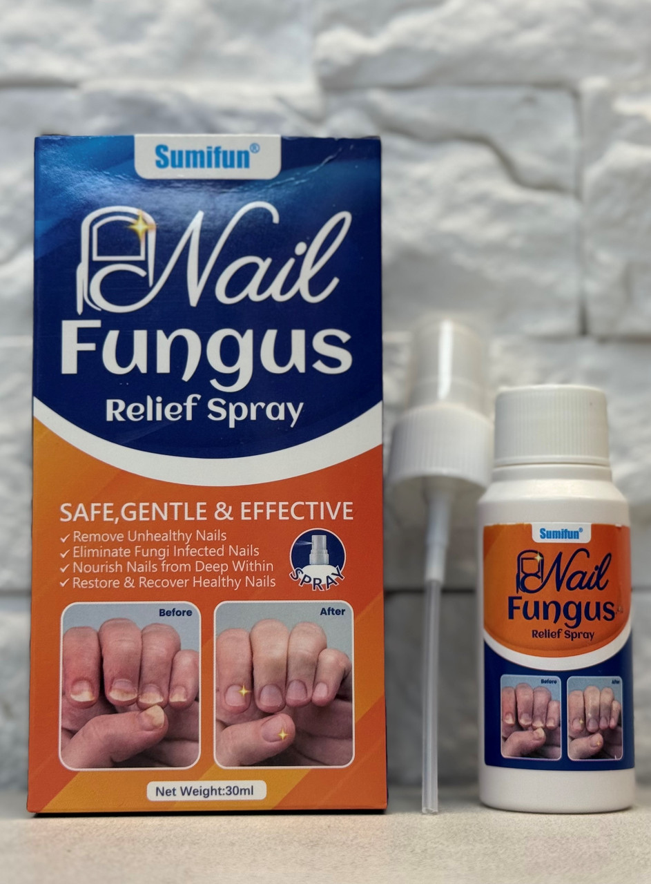 Спрей проти грибка нігтів для терапії інфікованих ушкоджених нігтів, фото 1