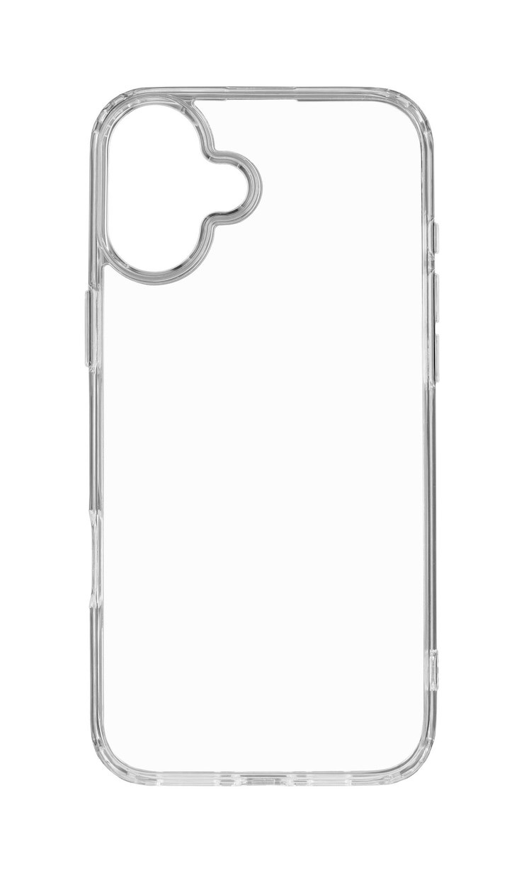 Чохол iPhone 16, прозорий, протиударний, силіконовий, фото 1