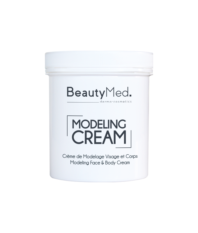 Моделюючий масажний крем для сухої і чутливої шкіри, Dry & Sensetive Skin Modeling Face & Body Cream BeautyMed, 500 мл
