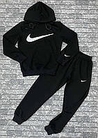 Подростковый спортивный костюм 10-14лет найк для детей, двойка на мальчика, детская спортивная одежда двунитка
