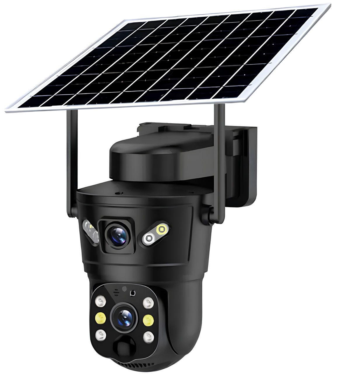 IP 4G камера вулична поворотна 6 Мп із сонячною панеллю з віддаленим доступом, фото 1