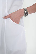 Жіночий медичний халат тонка тканина Остія, фото 2