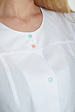 Жіночий медичний халат тонка тканина Остія, фото 4