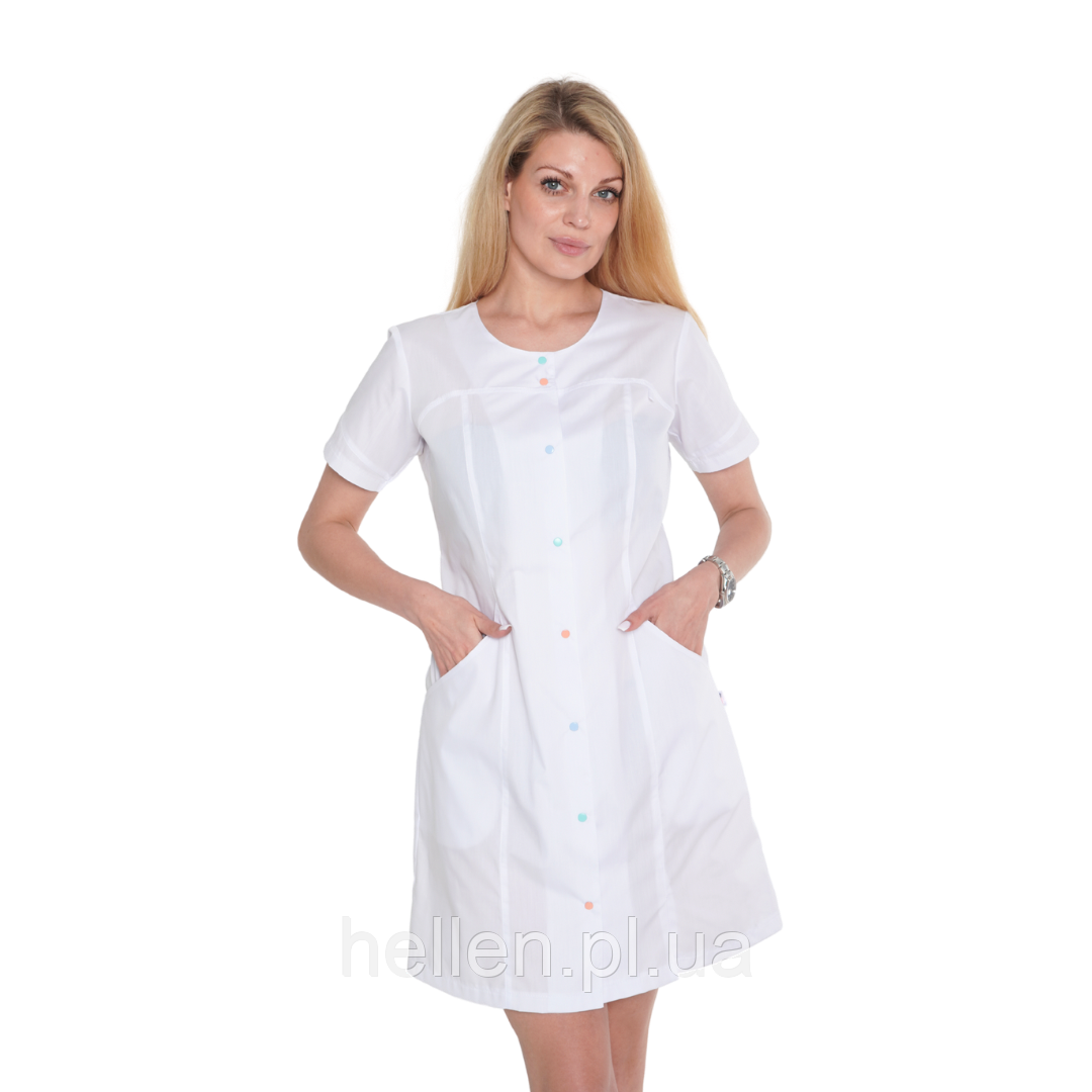 Жіночий медичний халат тонка тканина Остія