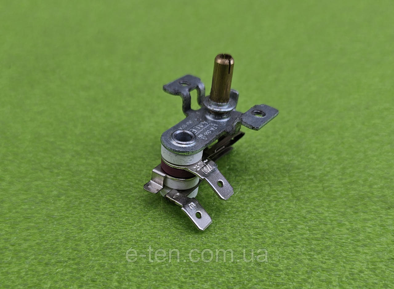Терморегулятор TK095 KALE 10А / 250V / T-250 / h=12мм / 4 ізолятори (з вушками) для електродуховок (Туреччина), фото 1
