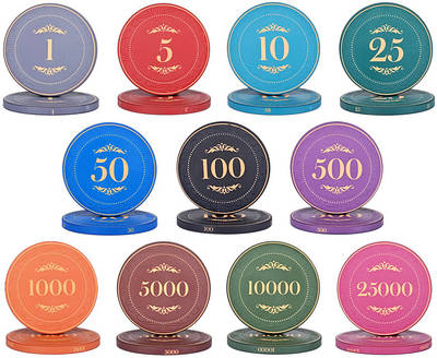 Керамічні фішки Pastel 43 мм