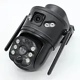 IP 4G камера вулична поворотна 6 Мп із сонячною панеллю з віддаленим доступом, фото 8