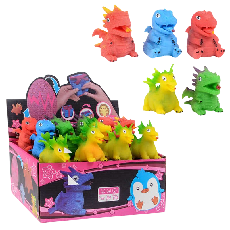 Гра-антистрес C 51126 (24) 12 ШТУК У БЛОКЕ, "Динозавр-сюрприз" [Коробка] арт., фото 1