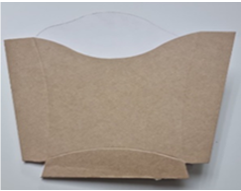 Картонний бокс Фрі крафт 185x140x38 мм для упаковки товарів, 900 штук у ящику