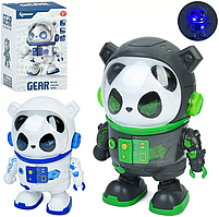 Робот "Панда" 18см,муз,на бат-ці,в кор-ці,12х19х12см, 2 кольори №TA-3(24)