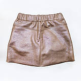 Спідниця для дівчинки SmileTime Suede, бежевий, фото 4