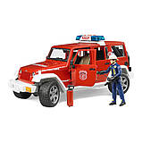 Ігровий набір Bruder Пожежний джип із фігуркою 02528, фото 3