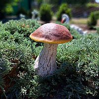 Садова фігура гриб Боровик великий (26×20×20 см), садові статуетки, садові фігури з полістоуну