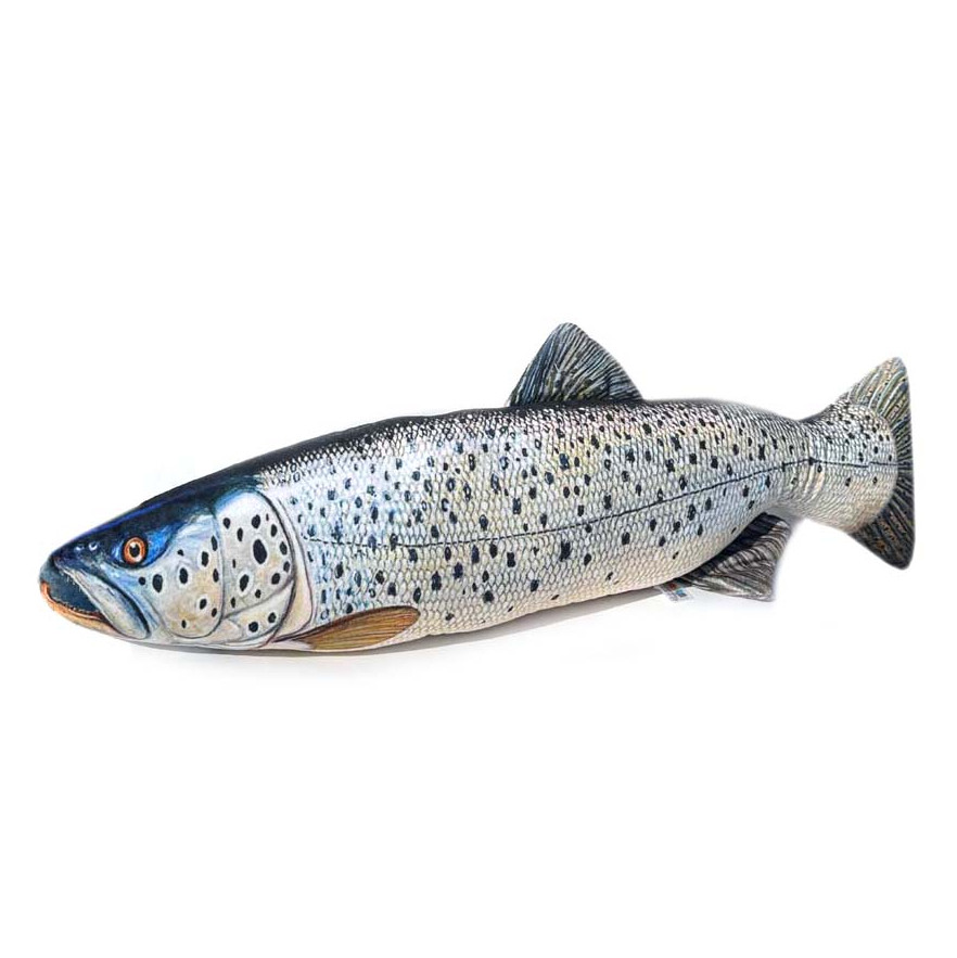 М'яка іграшка сувенір Лосось Копиця Україна 74*16*10см (00287-31), фото 1