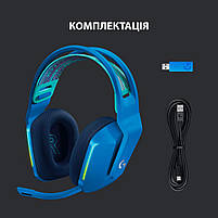 Навушники Logitech G733 Lightspeed Wireless RGB Gaming Headset Blue (981-000943), фото 6