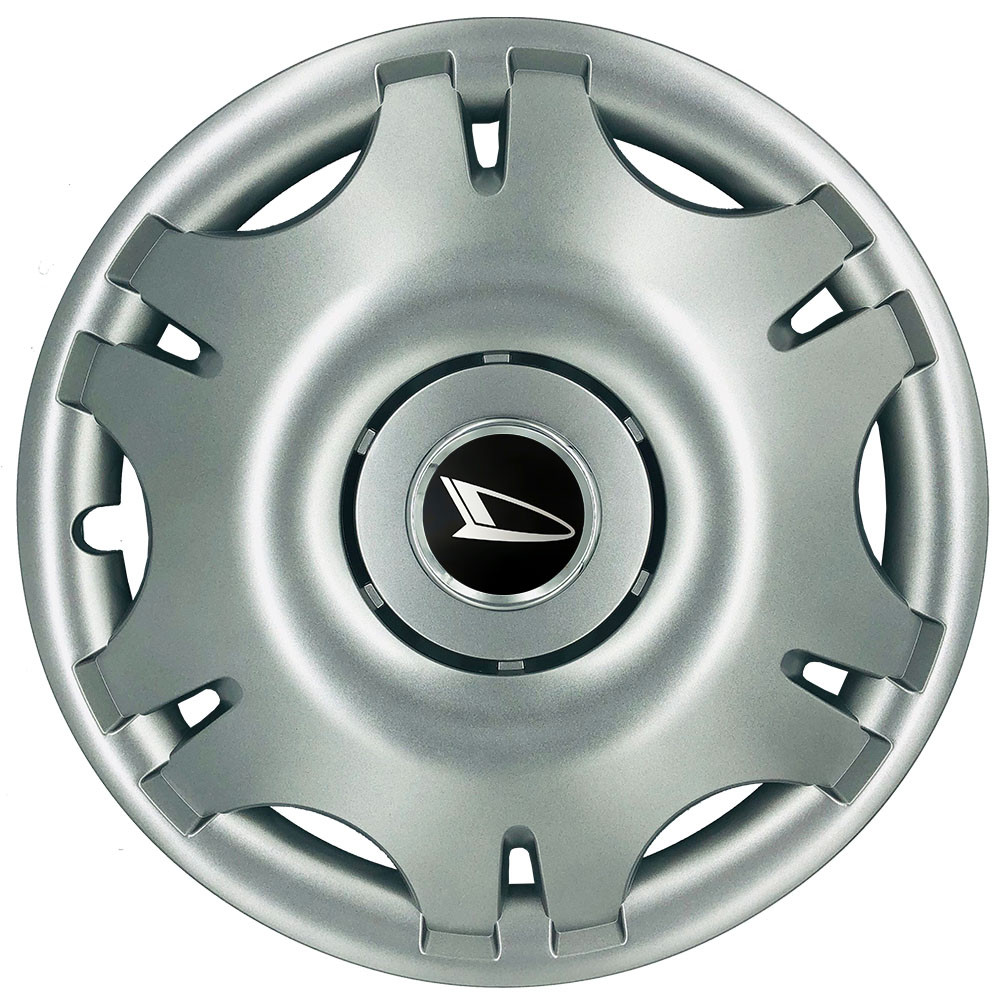 Автомобільні модельні ковпаки R16 Daihatsu 402 4шт, SJS, сріблясті, фото 1