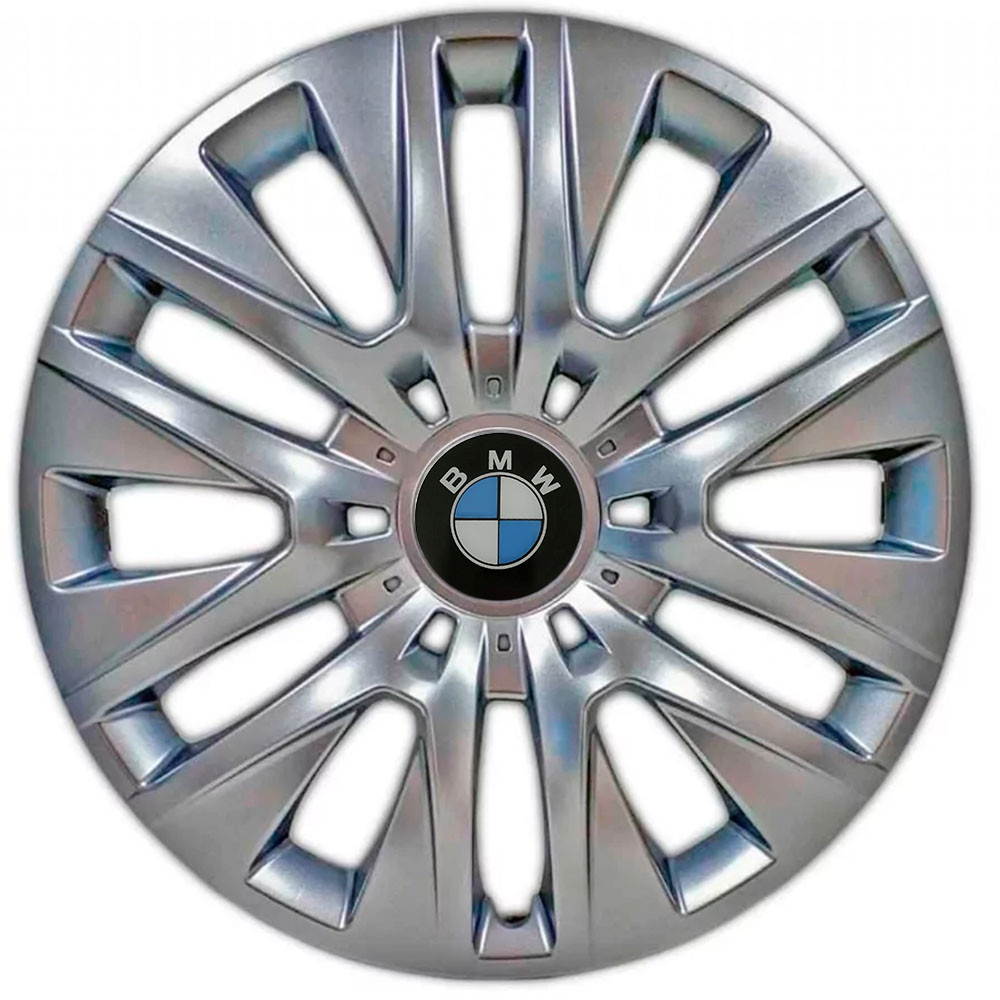 Автомобільні модельні ковпаки R16 BMW 429 4шт, SJS, сріблясті, фото 1