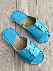 Домашні капці шкіряні жіночі