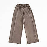 Штани палаццо для дівчинки замшеві Смайл Тайм SmileTime Upper, фото 3