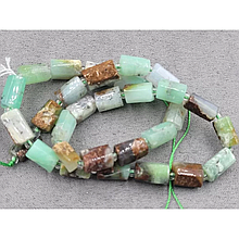 Намистини Хризопраз 7*10мм