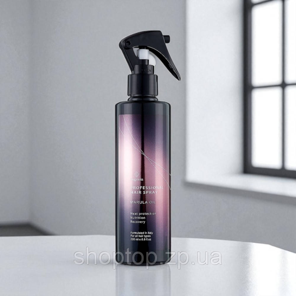 Спрей термозахист для волосся bogenia marula oil 250 мл, фото 1