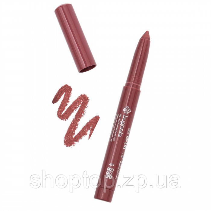 Помада-олівець Velvet Waterproof Matte Bogenia 008, фото 1