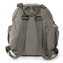 Рюкзак-сумка шкільний підлітковий сірий міський легкий та м'який для дівчинки 6-11 клас один відділ Lanpad WA3088, фото 2