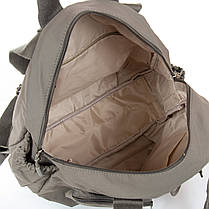 Рюкзак-сумка шкільний підлітковий сірий міський легкий та м'який для дівчинки 6-11 клас один відділ Lanpad WA3088, фото 3