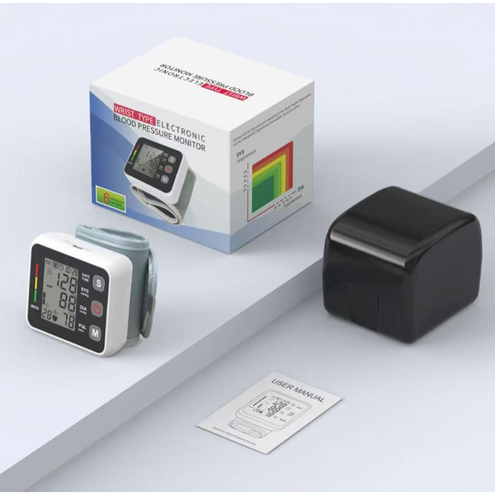 Тонометр медичний на зап'ястя sphygmomanometerAND 1-63, фото 1